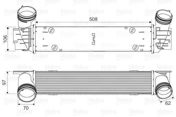 VALEO 818594 TURBO RADYATÖRÜ BMW 1 SERİSİ-3 SERİSİ