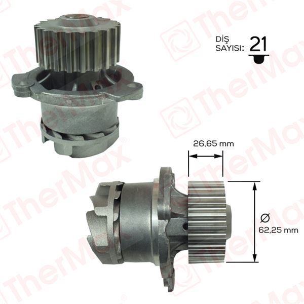 Thermax T01.102 Thermax Devirdaim Lada Samara 88-99 Ba 2108 Vega
