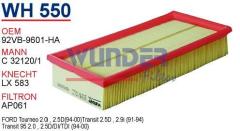 WUNDER WH550 HAVA FİLTRESİ - VOLVO 440 1.9 TD - 460 1.9 TD