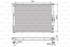 VALEO 701542 RADYATÖR BMW 1 SERİSİ E81/E82/ E87 / E88