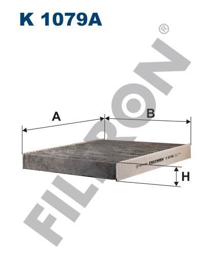 Filtron K1079A Kabin Filtresi Skoda Fabia Iı (5J6. 5J9) 1.6 Tdı 9