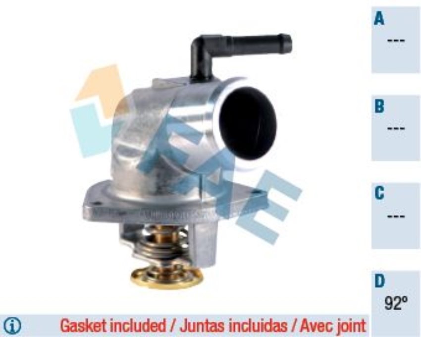 Fae 5321692 Termostat Astra G Zafıra A Tıgra A Corsa B X16Xe X14X