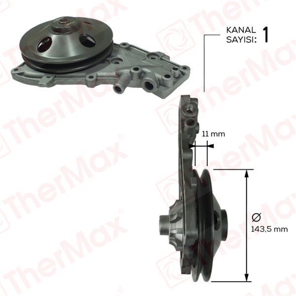 Thermax T01.109 Thermax Devirdaim R9 R11 R19 1400 Pa550
