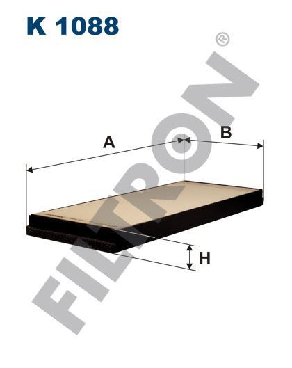Filtron K1088 Polen Filtresi Vw Lt28-35 Iı 2.5Sdı-2.5Tdı-2.8Tdı (
