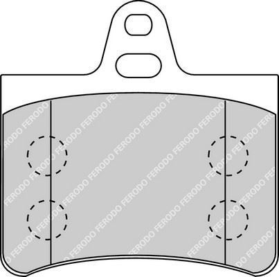 Ferodo Fdb1413 Fren Balatası Arka C5 I 2000 Sonrası Iı 04-