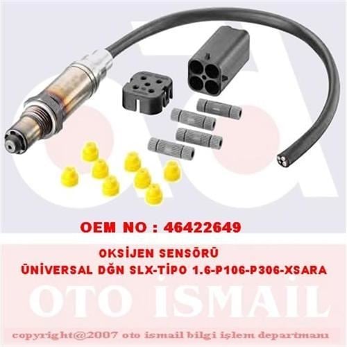 Bosch 258986506 Oksijen/Lambda Sensörü 106 306 406 / Saxo