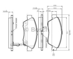 Trw Gdb3378 Fren Balatası Ön Elantra 00-06 Matrıx 01-10