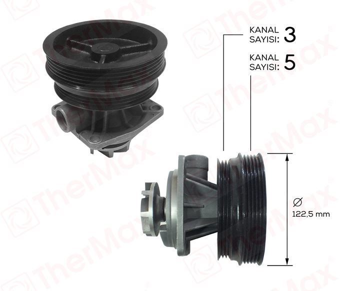 Thermax T01.118 Thermax Devirdaim Bravo Brava 96-01 Doblo 01-Mare