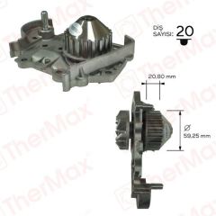 Thermax T01.120 Thermax Devirdaim Megane R19 1.6 Enj Clıo Symol 1