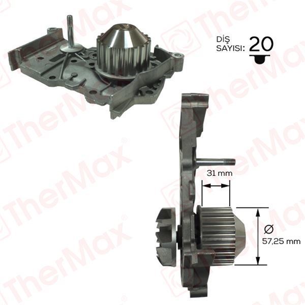 Thermax T01.121 Thermax Devirdaim Clıo Kangoo Megane Laguna Scenı