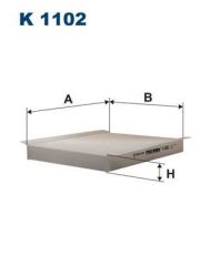 Filtron K1102 Polen Filtresi Cıtroen Xsara Picasso 2.0İ 16V 136Hp