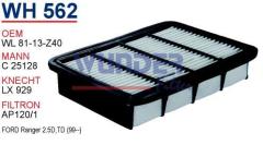 WUNDER WH562 HAVA FİLTRESİ - MiTSUBiSHi GALANT