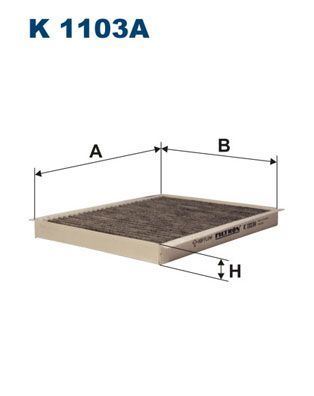 Filtron K1103A Polen Filtresi Bravo Iı 07 Stılo 801-06 Delta Iıı