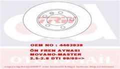 Trw Df4249S Fren Diski Ön Master Iı 1998 Sonrası / Movano A 1998 Sonrası / Intersta