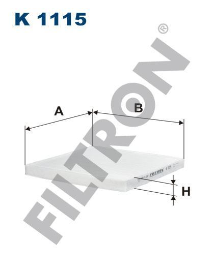 Filtron K1115 Polen Filtresi (Karbonsuz) Volvo S40 I 1.6 1.8 1.9