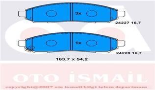 Trw Gdb3404 Fren Balatası Ön Navara 04-10 Pathfınder 05-11 17 Jan