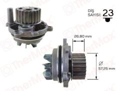 Thermax T01.166 Thermax Devirdaim Golf Iv V 05-Jetta Passat 06-10