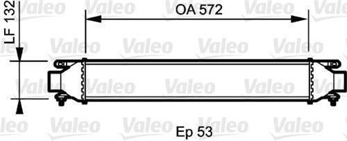 VALEO 818824 TURBO RADYATÖRÜ DOBLO 09- BRAVO II 07- PUNTO III 12-