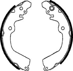 Delphi Ls1643 Fren Pabucu Arka Carısma . Colt . Galant . Lancer.