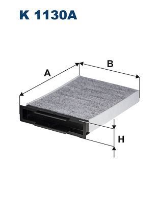 Filtron K1130A Kabin Filtresi Renault Mgn Iı 1.6 16V 113Hp 02