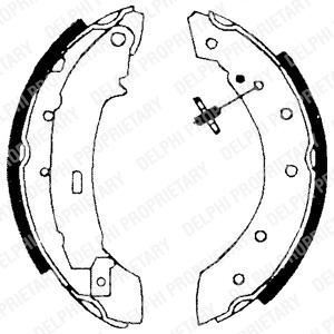 Delphi Ls1717 Kampana Balata Clıo Symbol Iı 2008 Sonrası Clıo Iı 1998 Sonrası Lagun