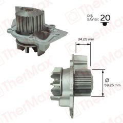 Thermax T01.179 Thermax Devirdaim Partner Berlıngo C5 307-Expert