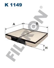 Filtron K1149 Polen Filtresi Hyundaı Matrix 1.5 Crdi Vgt 110Hp (0