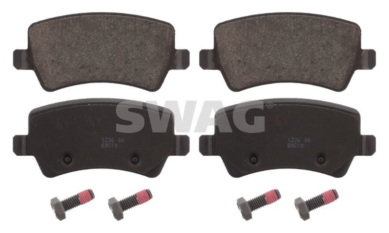 Swag 50916625 Fren Balatası Civatalar İle Volvo S 60 Iı S 60 Iı A