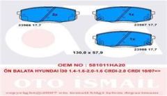 Trw Gdb3450 Fren Balatası Ön Landcruıser 1998 Sonrası Hı-Lux 09-12 / Pajer