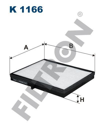 Filtron K1166 Kabin Filtresi Chevrolet Lacetti 1.6 16V 109Hp 03/0