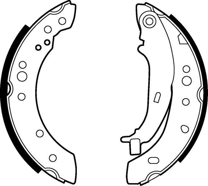 Delphi Ls2013 Kampana Balata Colt 04-12 / Forfour 04-06 203×38