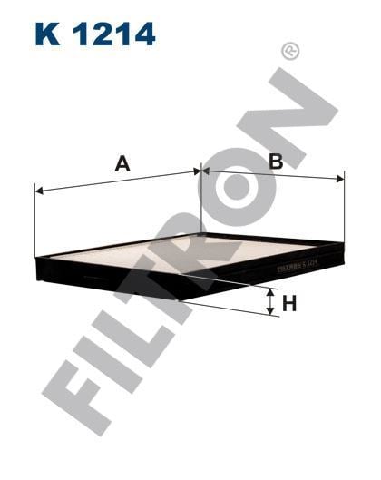 Filtron K1214 Polen Filtresi Hyundaı Accent II (Lc) 1.3 86Hp (00-03)