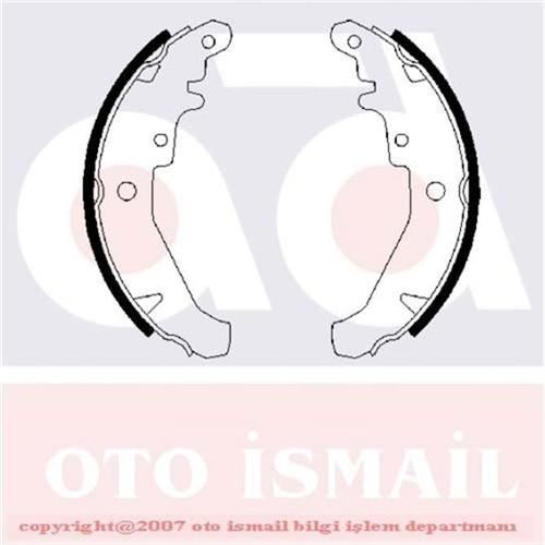 Bosch F026004630 Kampana Balata Palıo 1997-2002 1.2 1.4 1.6 Sıena 185