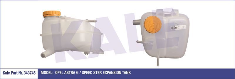 Kale 343745 Radyatör Yedek Su Deposu Astra G  Kapaklı