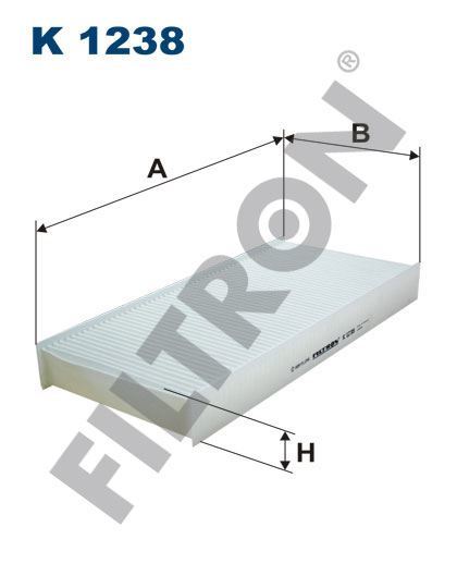 Filtron K1238 Kabin Filtresi Peugeot Expert Iı 1.6 Hdi 90 90Hp 01