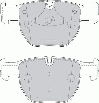 Ferodo Fdb1597 Fren Balatası Ön Range Rover 02-12