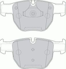 Ferodo Fdb1597 Fren Balatası Ön Range Rover 02-12