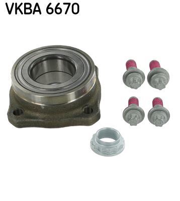 Skf Vkba6670 Porya Bilyası Arka F 0710