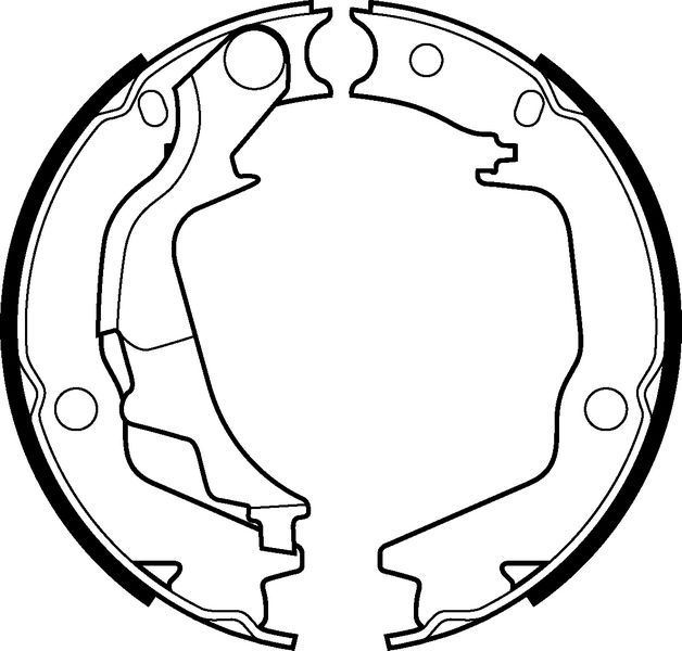 Delphi Ls2042 El Fren Balatası Getz 2002 Sonrası Sonata 98-01 Xg 98-05 / M